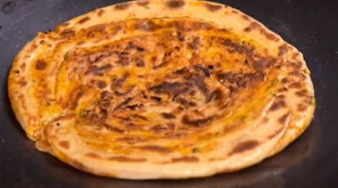 Double dhamaka laccha paratha with onion and paneer filling  6